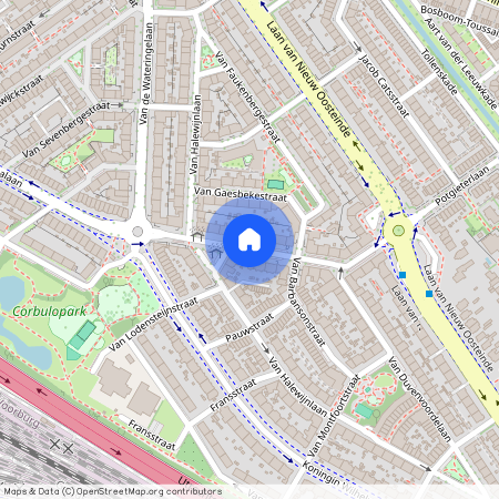 Voorburg Noord zuid, 2274 BV, van Arembergelaan, Voorburg