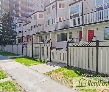 Downtown 2 bedroom townhouse for rent | 8 - 711 3 Avenue Southwest, Calgary - Photo 1