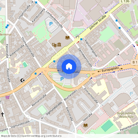 Blücherplatz 15-27, 52068 Aachen - Aachen-Mitte