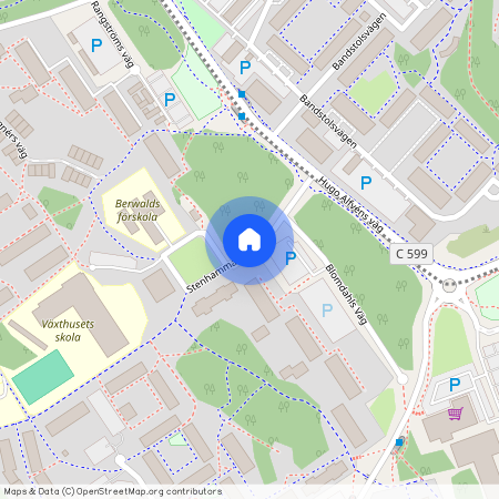 Stenhammars väg, Uppsala