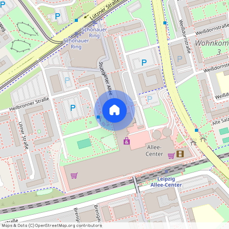 04205 Leipzig - Grünau-Mitte