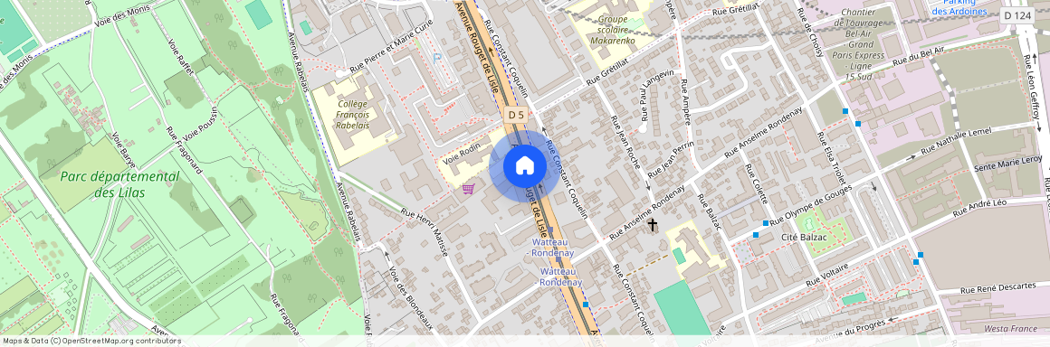 Avenue Rouget de Lisle, Francja, Vitry-Sur-Seine