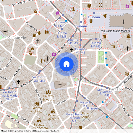 Via dellUnione, Milan, Lombardy 20123