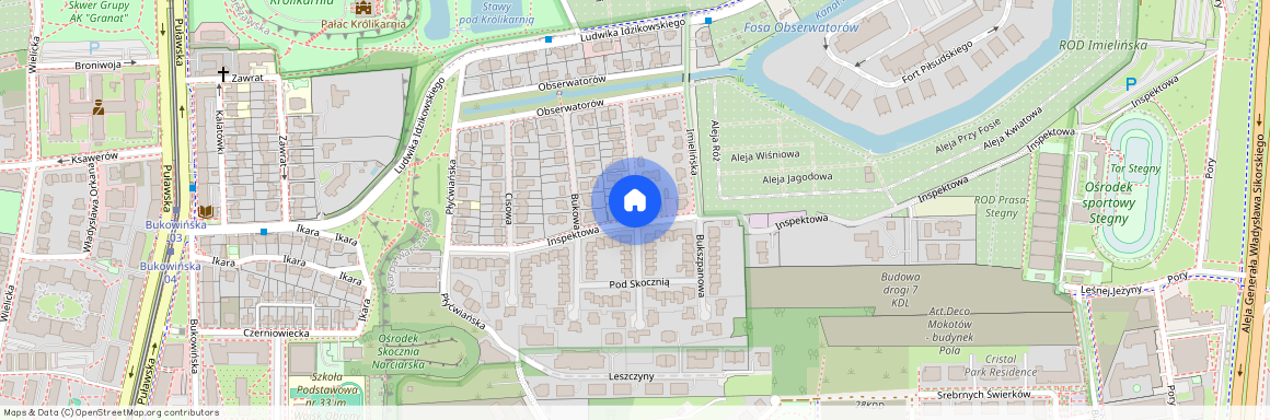 Warszawa, Mokotów, Mokotów, Dolny, Bzowa