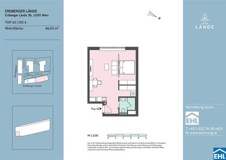 Topmoderner 2-Zimmer-Wohnraum über den Dächern Wiens - Photo 4