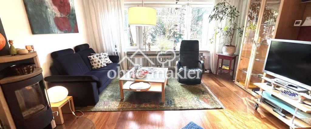 Gartenwohnung mit 4 Zimmern, saniertem Bad, Garage und EBK - Photo 1