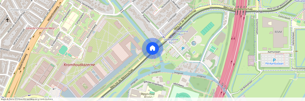 Rijnsweerd, 3584 AC, Weg tot de Wetenschap, Utrecht