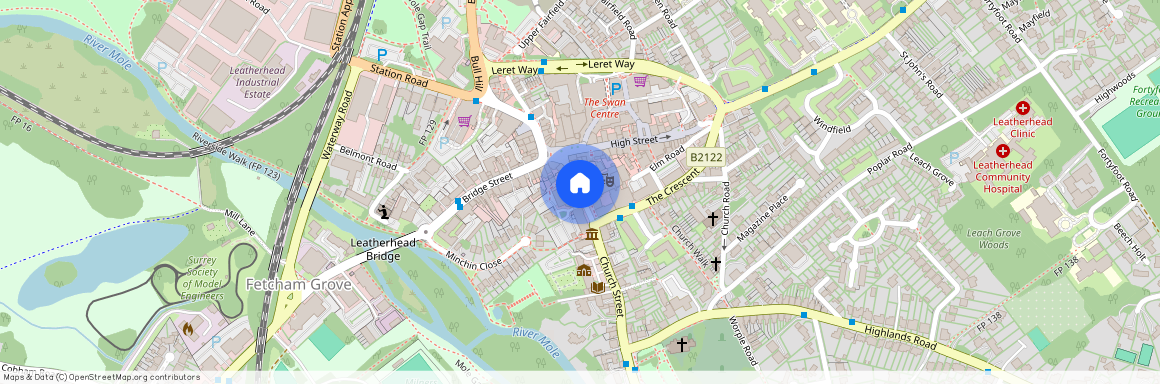 CHURCH STREET, LEATHERHEAD KT22
