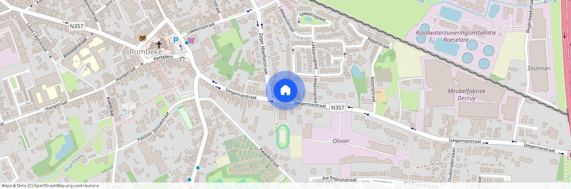 Izegemsestraat, 90 31, 8800, Rumbeke