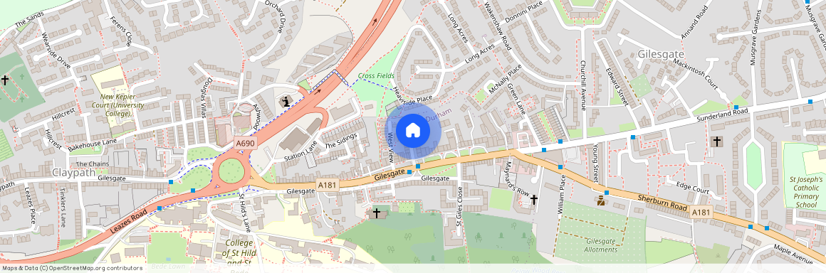 Magdalene Street, Gilesgate, DH1