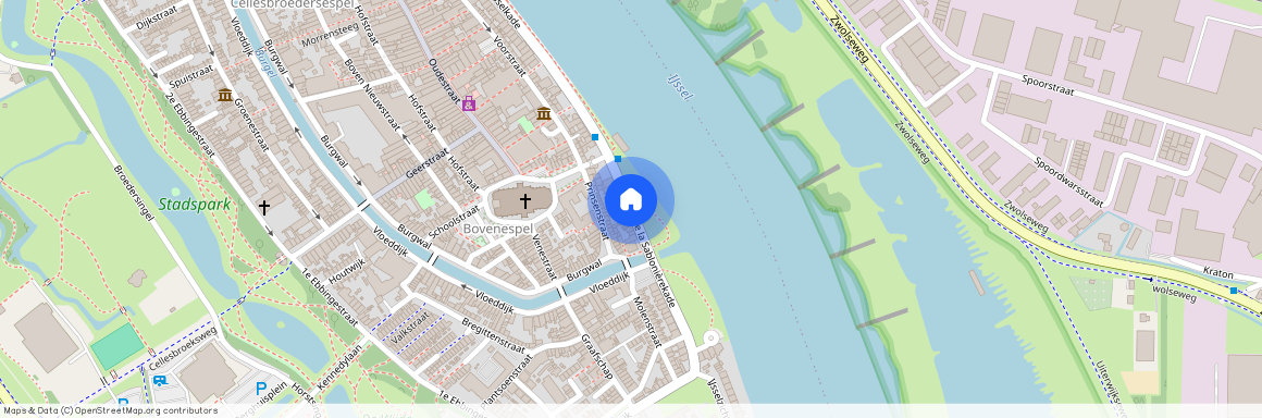 Binnenstad Kampen, 8261 JP, de la Sablonièrekade, Kampen