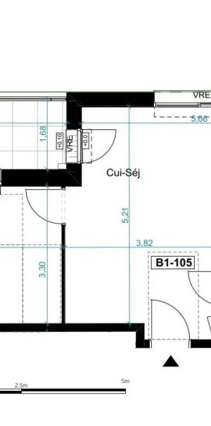 Appartement à louer 2 pièces 47.47m² - Photo 2