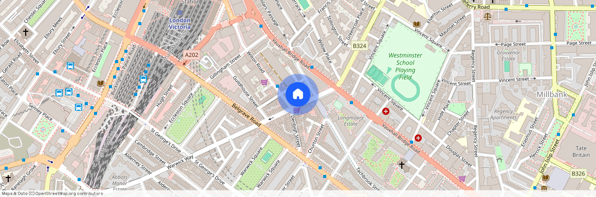 Upper Tachbrook Street, Pimlico, London, SW1V