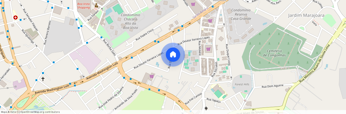 Rua Olavo Bilac, 157 - travessa da Av Washington Luis - Vila Sofia, São Paulo, São Paulo, 04671-050