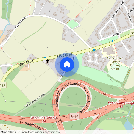 Old Liverpool Road, Ewloe Green, Ewloe, Deeside, CH5