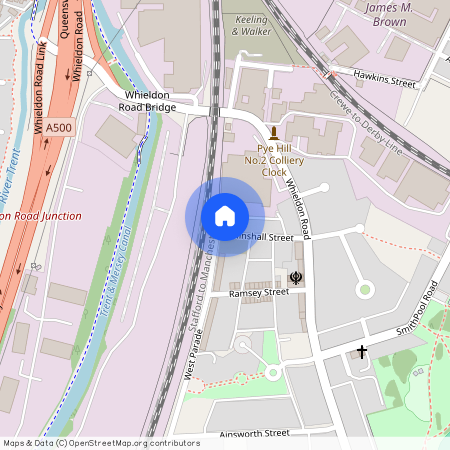 Minshall Street, Staffordshire ST4