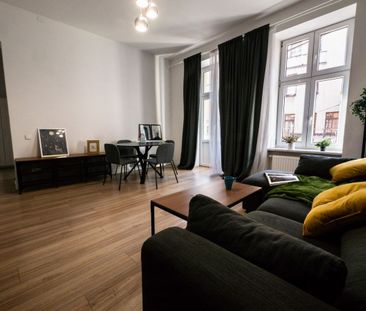 Katowice Centrum, 2-pokojowe mieszkanie z balkonem 41 m² - Фото 4