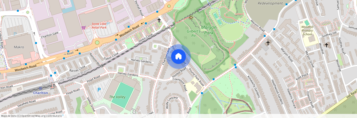 Pound Park Road, Charlton, SE7