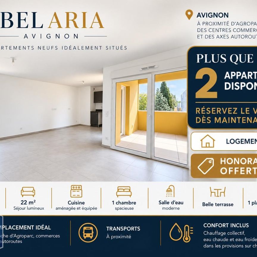 Location Appartement 2 pièces 51m² AVIGNON 84000 - Photo 1