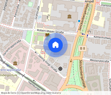 City-Residence: Schönes ruhig gelegenes Apartment in Bockenheim - Photo 1