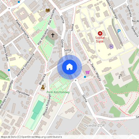 ul. Górna, Cieszyn, cieszyński, śląskie