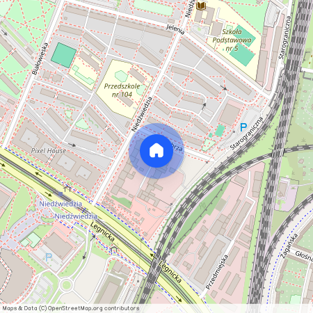 ul. Żubrza, Popowice Północne, Fabryczna, Wrocław, dolnośląskie