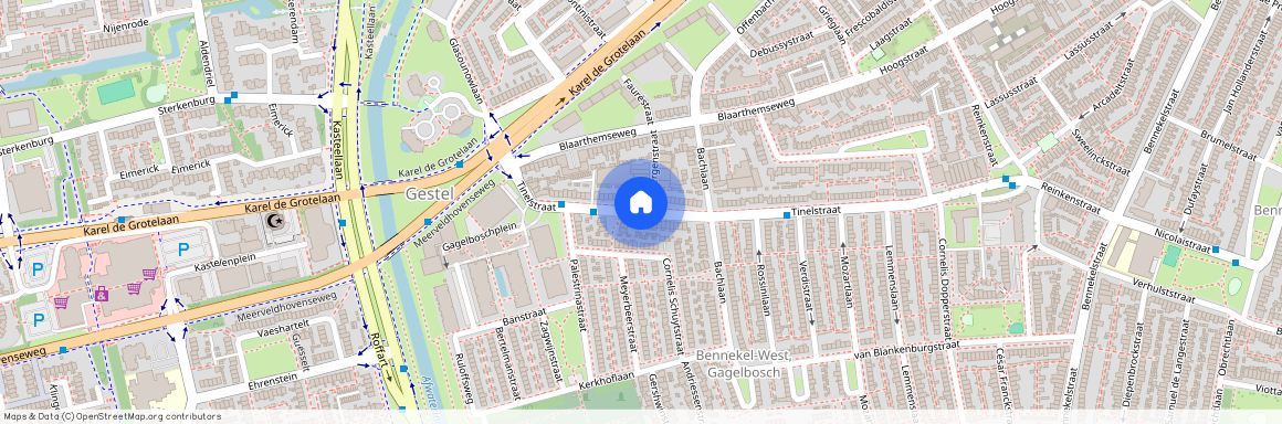 Bennekel-West, Gagelbosch, 5654 LS, Tinelstraat, Eindhoven