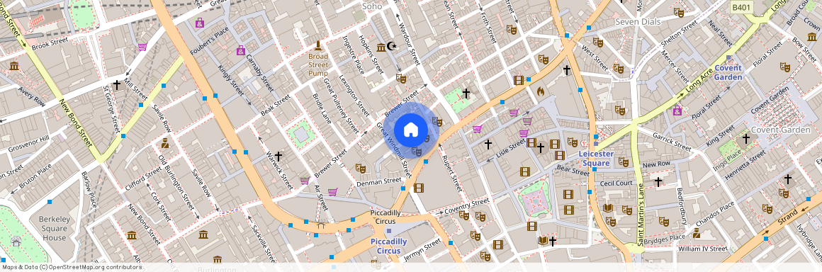 Archer Street, Soho, London, W1D