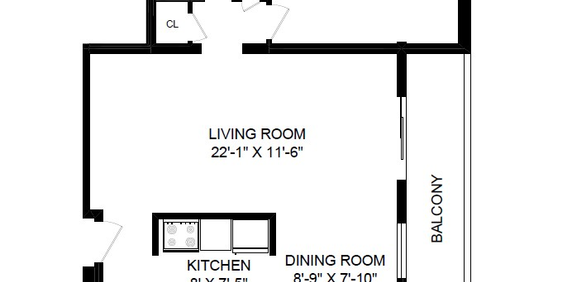 1 Bedroom - Photo 2