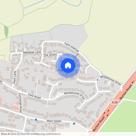 The Flatts, Alrewas, DE13