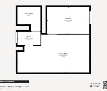 Location Appartement 2 pièces 39m² - Photo 6