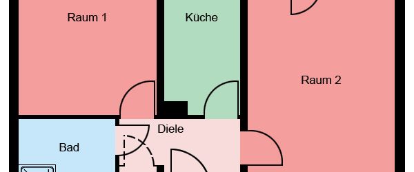 Demnächst frei! 2-Zimmer-Wohnung in Witten Mitte - Foto 1