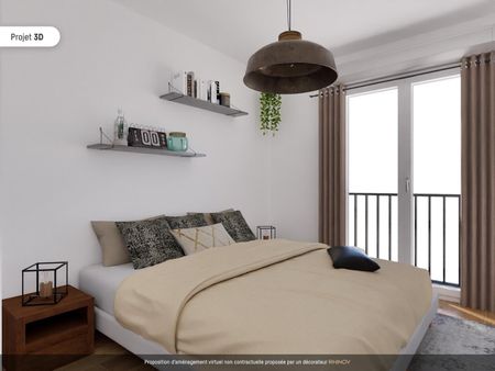 location Appartement T3 DE 71.2m² À COURBEVOIE - Photo 2