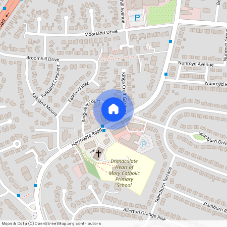 Falkland Rise, Leeds, West Yorkshire, UK, LS17