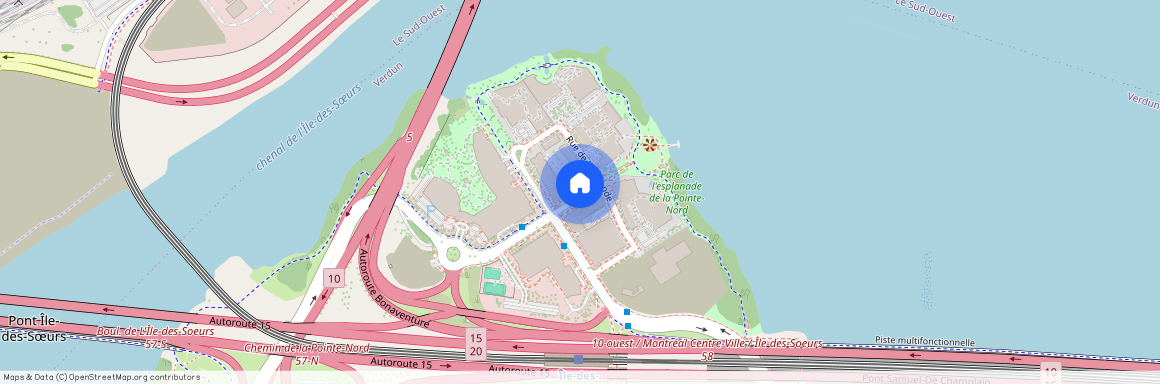 Nouveauté, 111 Ch. de la Pointe-Nord, app. 405, Montréal (Verdun/Île-des-Soeurs), H3E0B3