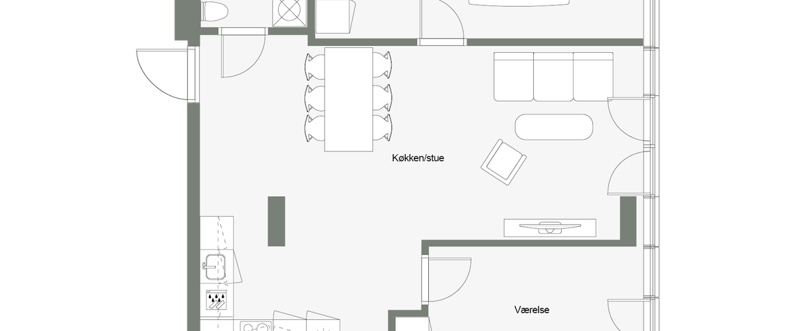 Moselundsvej 3, 3 - dør 3 - Foto 1