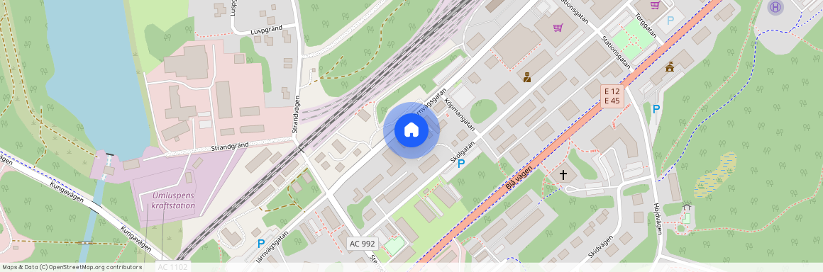 Storuman, Västerbotten, Järnvägsgatan 8 A