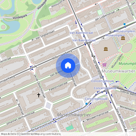 Museumkwartier, 1071 ZP, Van Breestraat, Amsterdam