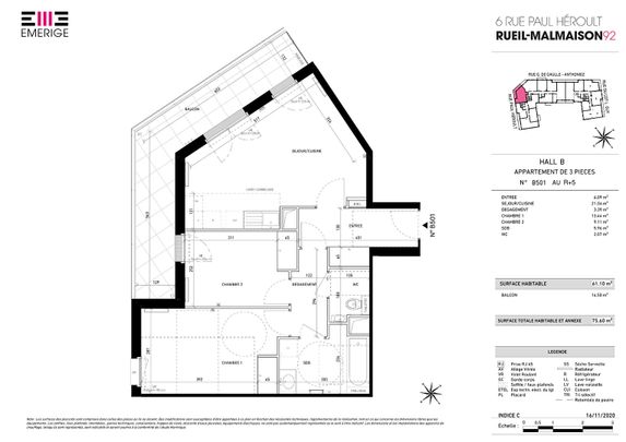 Appartement / Offre 53699620 - Photo 1