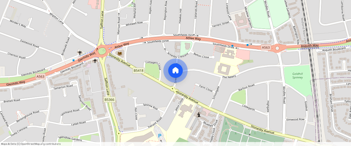 Greenside Place, Leicester