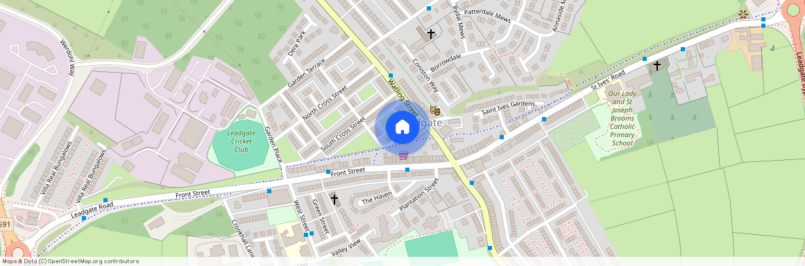 Railway Street, Consett, Durham, DH8