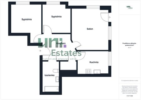 67,7 m² l Oddzielna kuchnia l 3 pokoje l Od zaraz - Фото 3