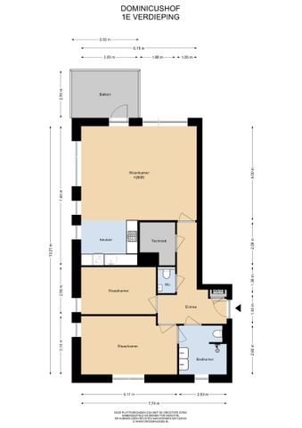 Appartement te huur: Dominicushof 1-B 6042 NG Roermond - Photo 3