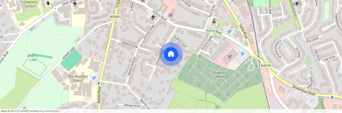 Queens Park House, Queens Road, Oswestry