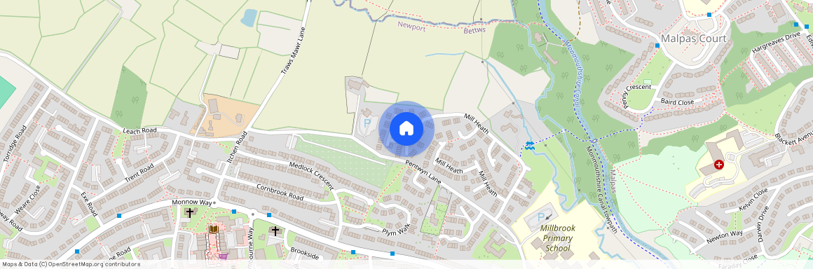 Mill Heath, Newport, South Wales, NP20