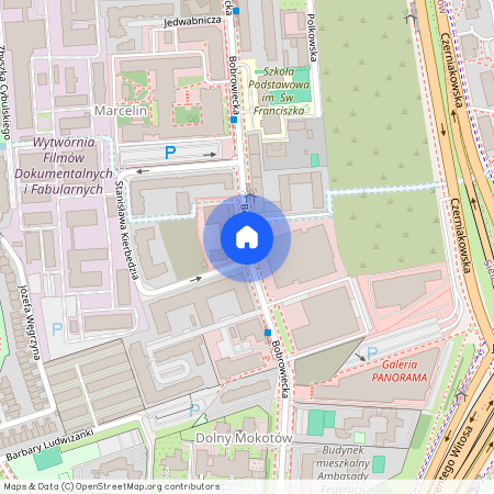 Warszawa, Mokotów, Sielce, Bobrowiecka