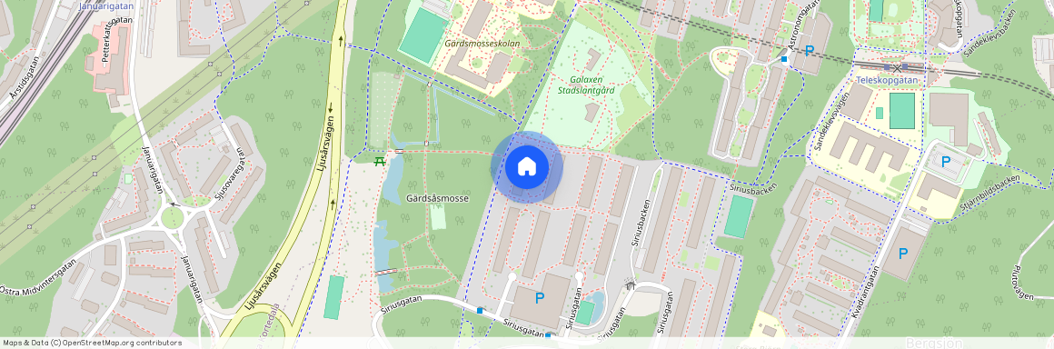 Västra Bergsjön, Göteborg, Västra Götaland, Siriusgatan 26