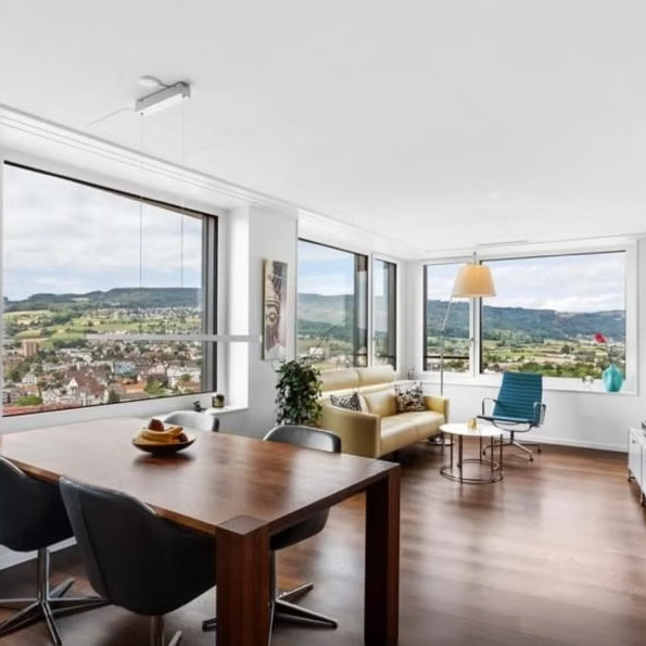 3.5-Zi.-Wohnung im Limmattower – 20. OG mit Panoramablick & Komfortlüftung - Photo 1