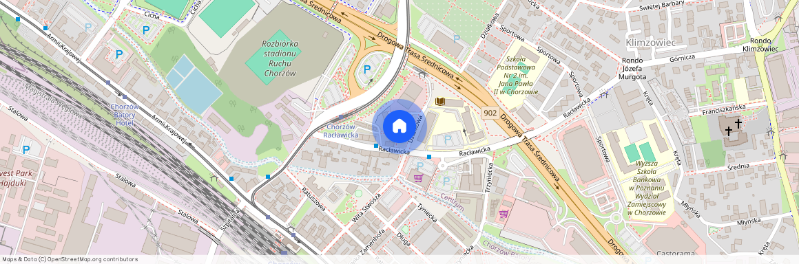 Działkowa 14, Klimzowiec, Centrum, Chorzów, śląskie