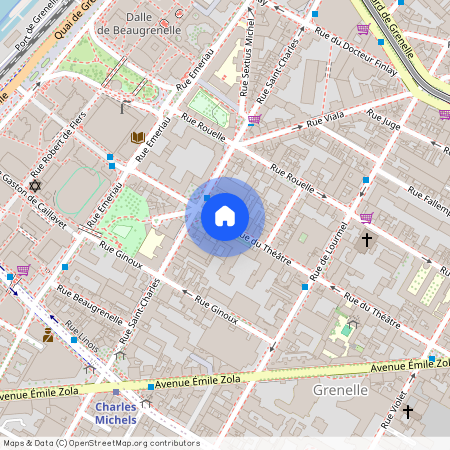 Appartement à louer rue du Théâtre, Paris 15ème